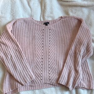Pink Knit Sweater